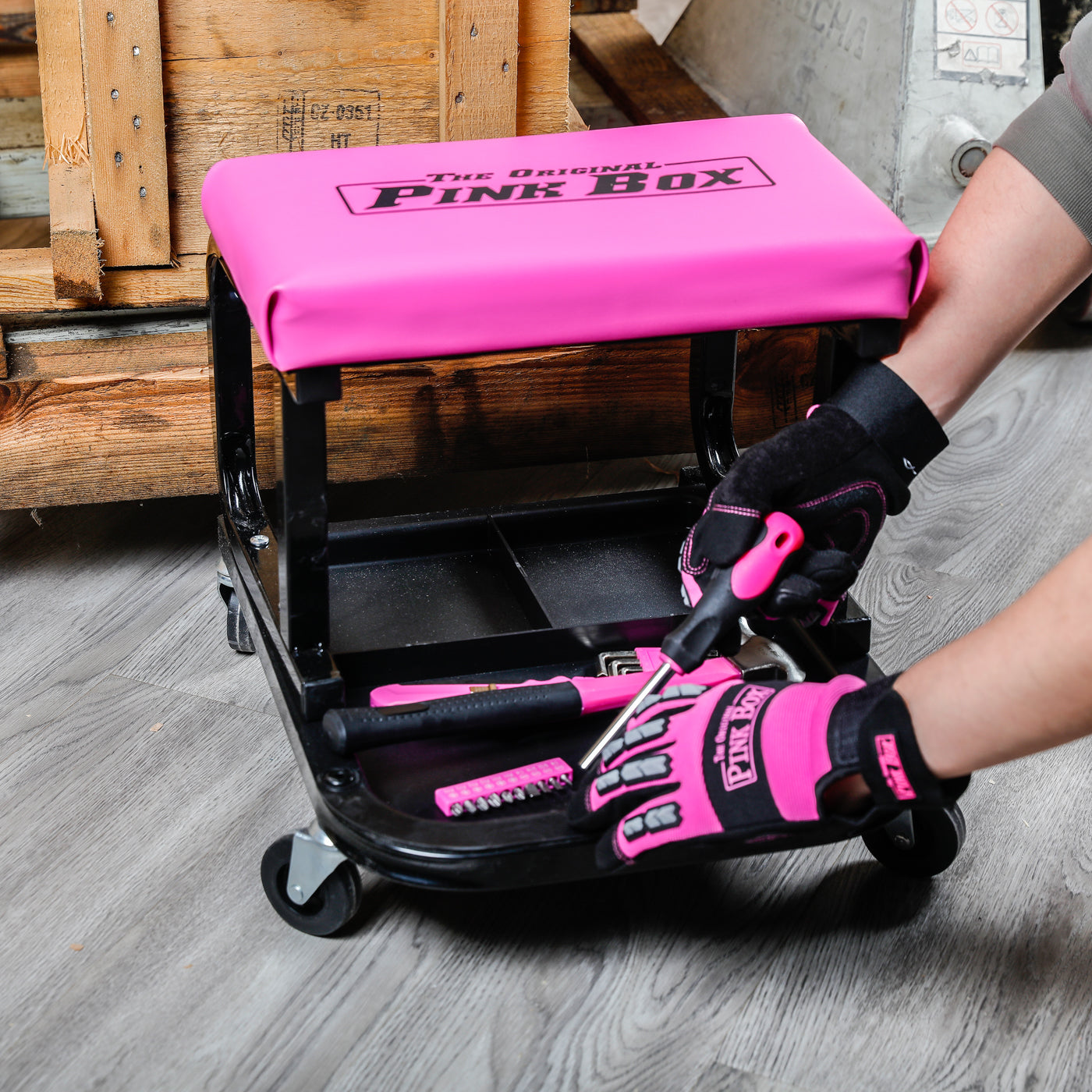 Rolling Creeper Seat