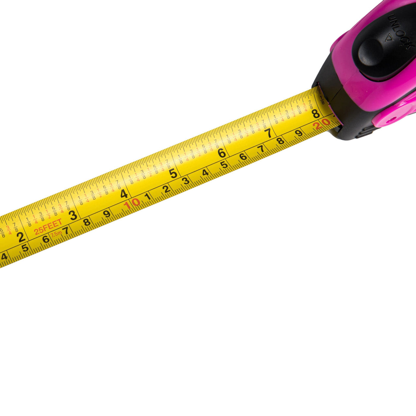 25 ft Auto Locking Tape Measure