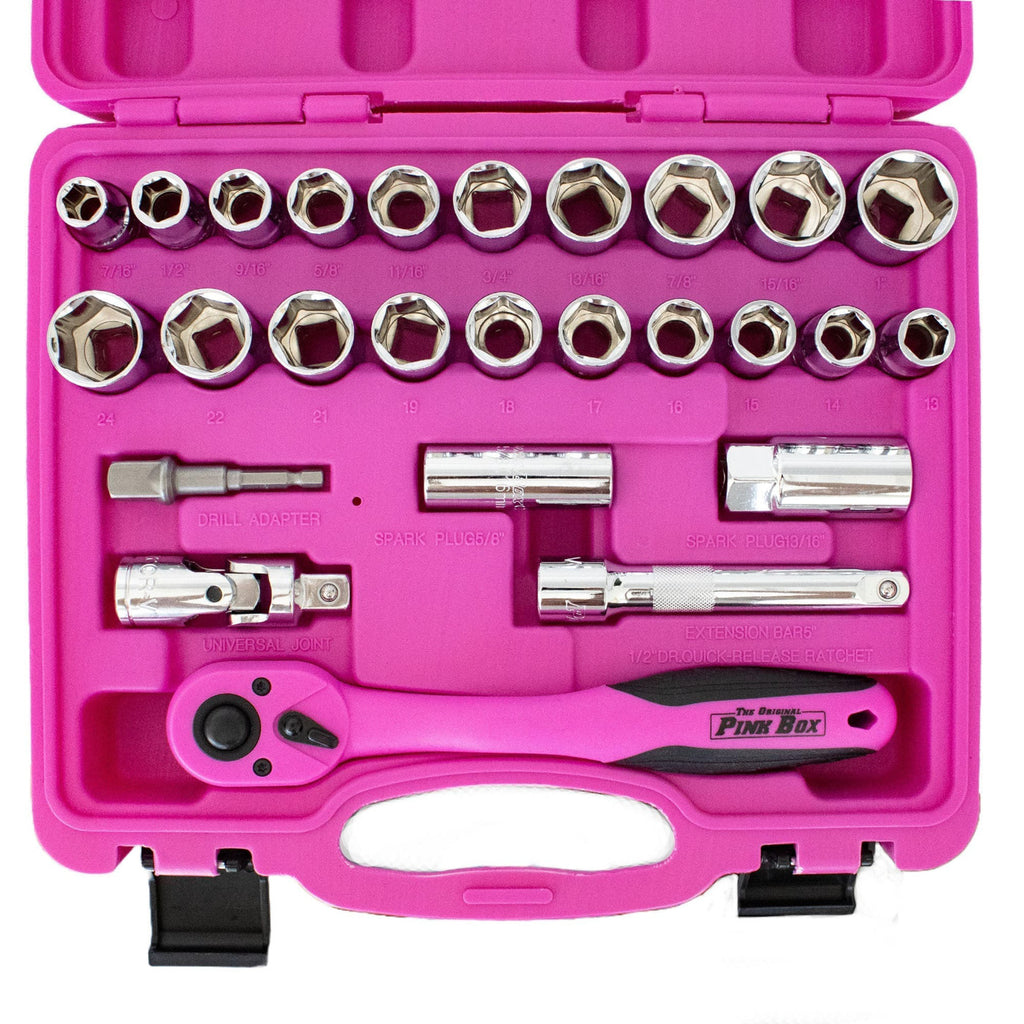26-Piece ½ Inch Drive Socket Set
