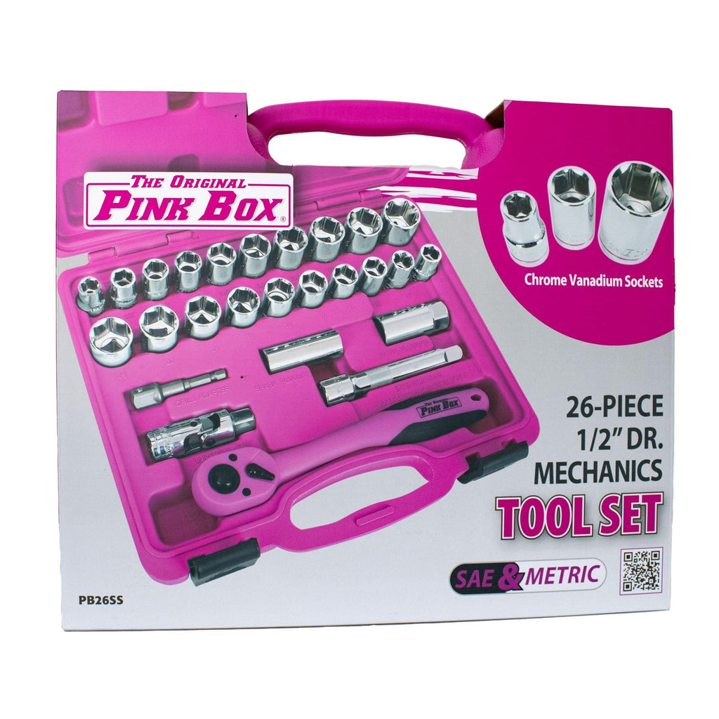 26-Piece ½ Inch Drive Socket Set