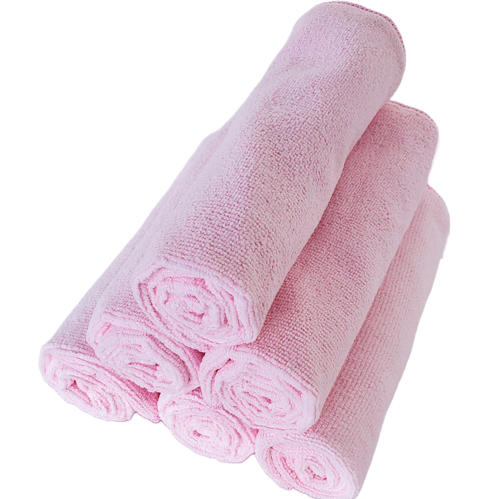 16-Inch x 16-Inch Microfiber Towels, 6-Pack