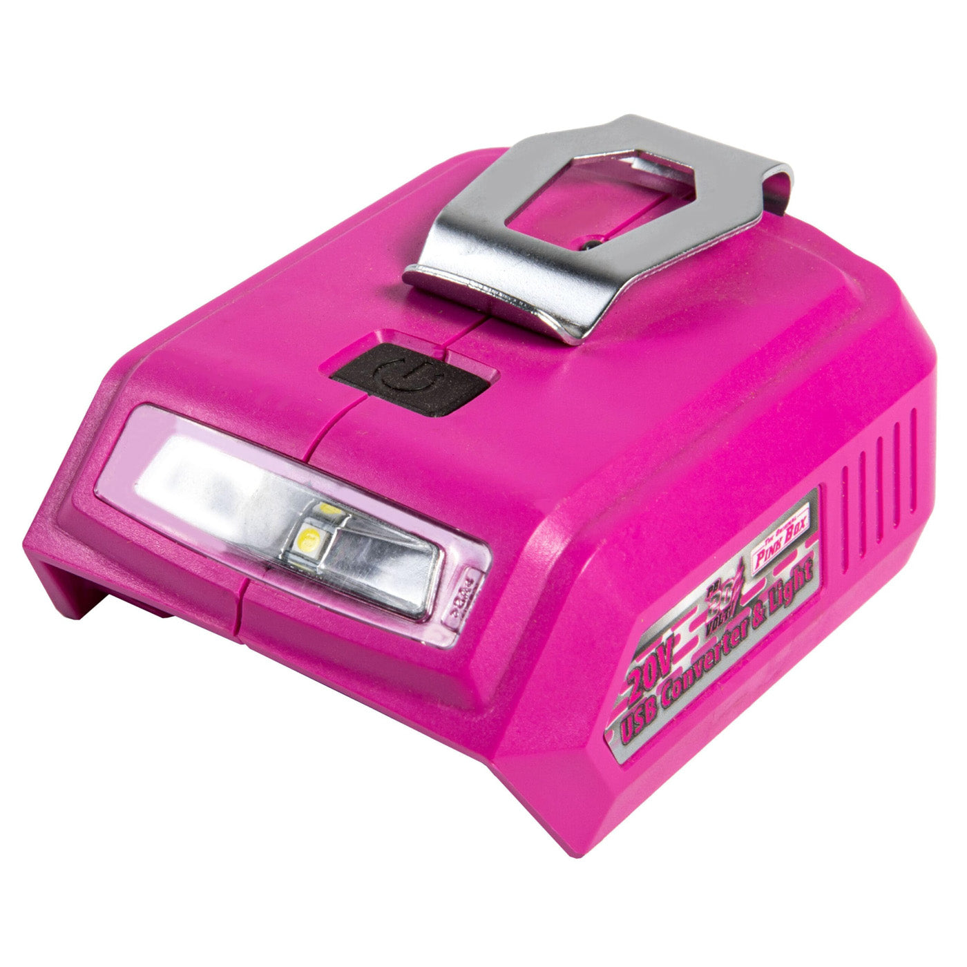 20V Portable USB Power Source and Flashlight