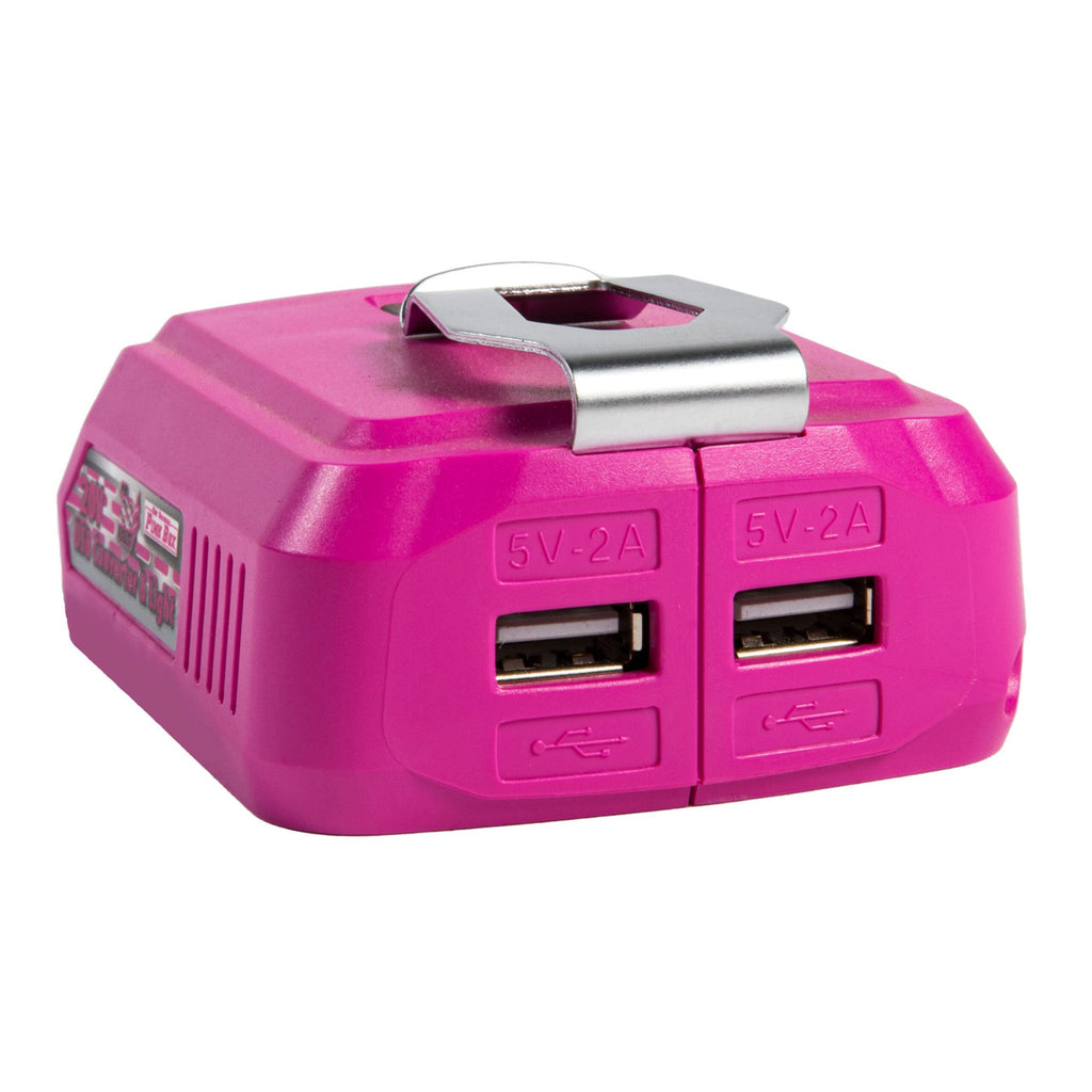 20V Portable USB Power Source and Flashlight