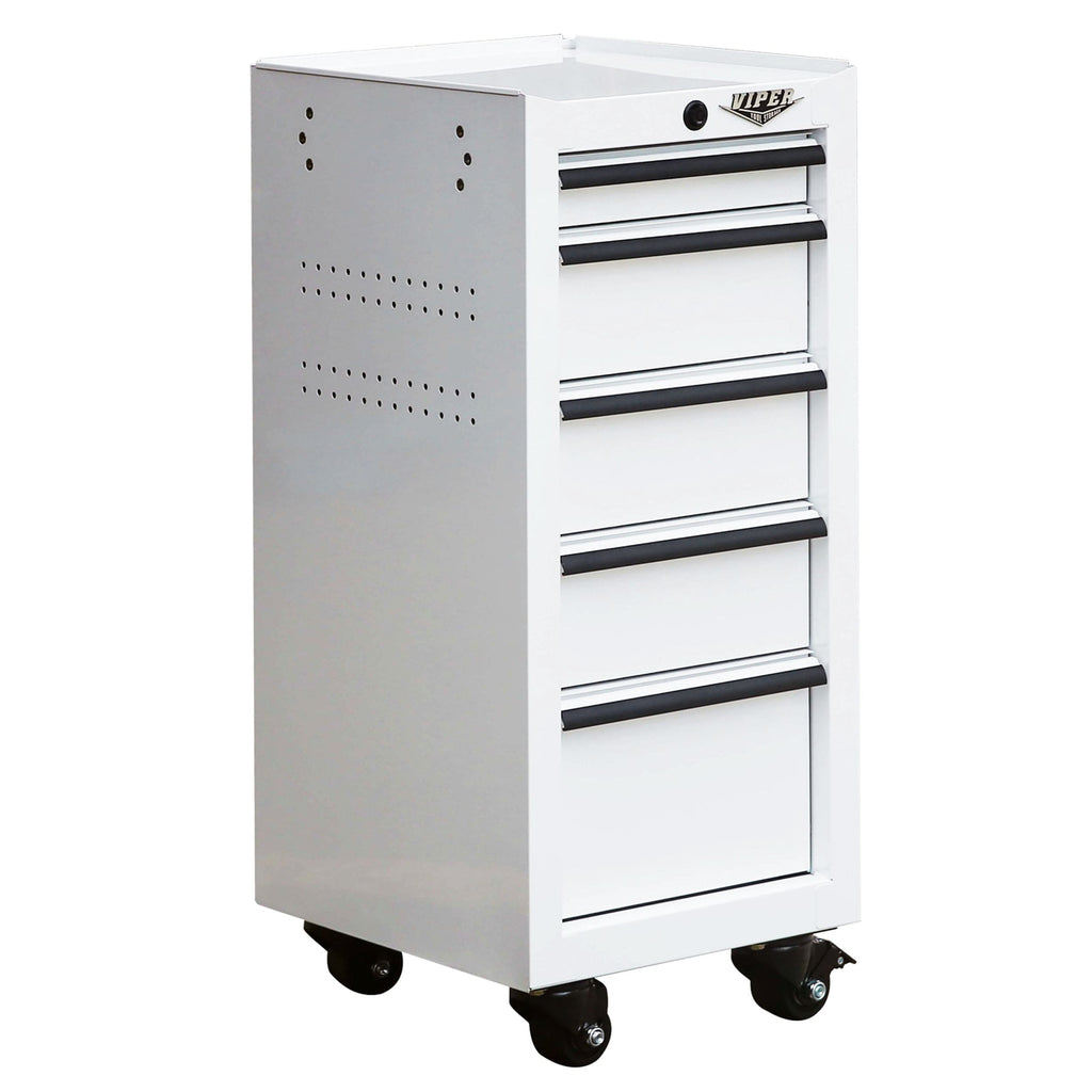 16-Inch 5-Drawer Rolling Salon Cart