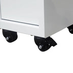16-Inch 5-Drawer Rolling Salon Cart
