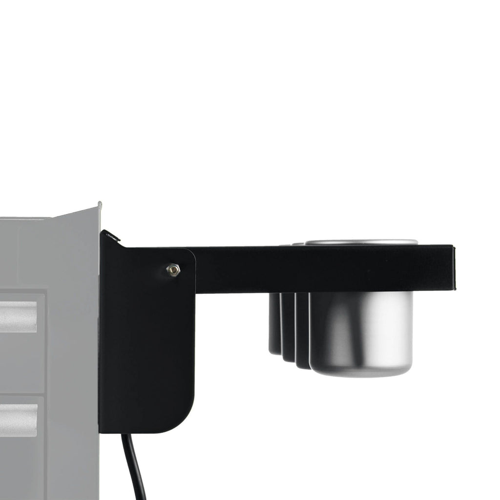 Folding Side Shelf with Power Strip