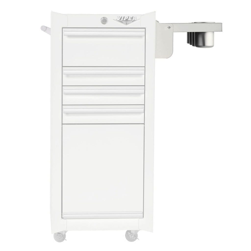 Folding Side Shelf with Power Strip